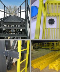 Fiberglass Ladder and Handrail Systems