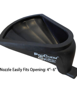 ProChem Funnel Black Fits 4" to 6" Opening