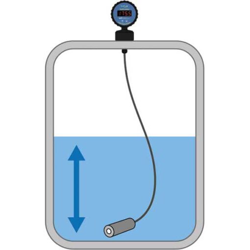 Pressure Level Sensor with Display