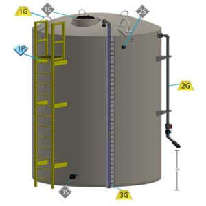 Value-Pak Single Wall Tank Showing All Features